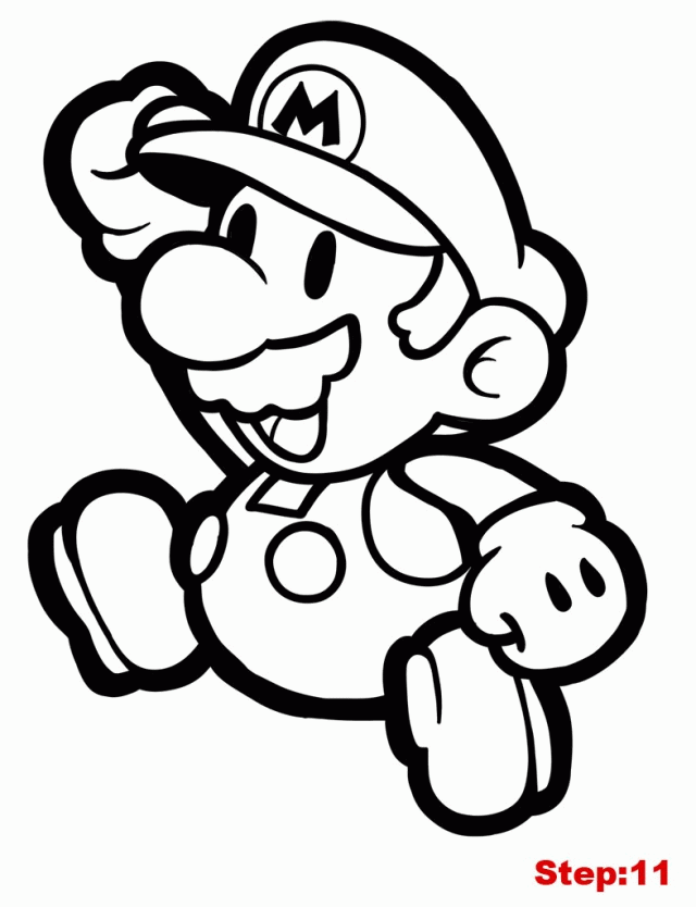 Paper Mario Coloring Sheets Www Stepathon Org Coloring Pages
