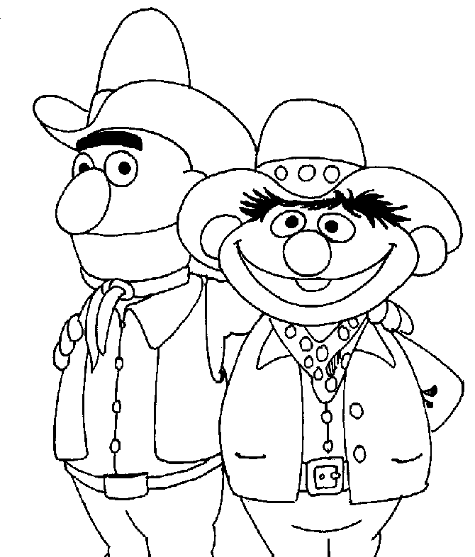 Sesame Street Character Coloring Pages 52 | Free Printable