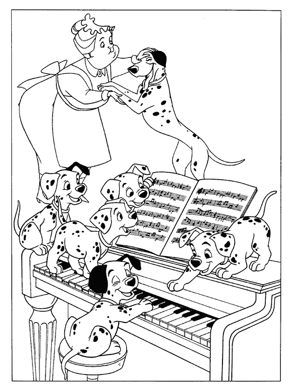101 and 102 Dalmatians coloring pages | Best Coloring Pages - Free