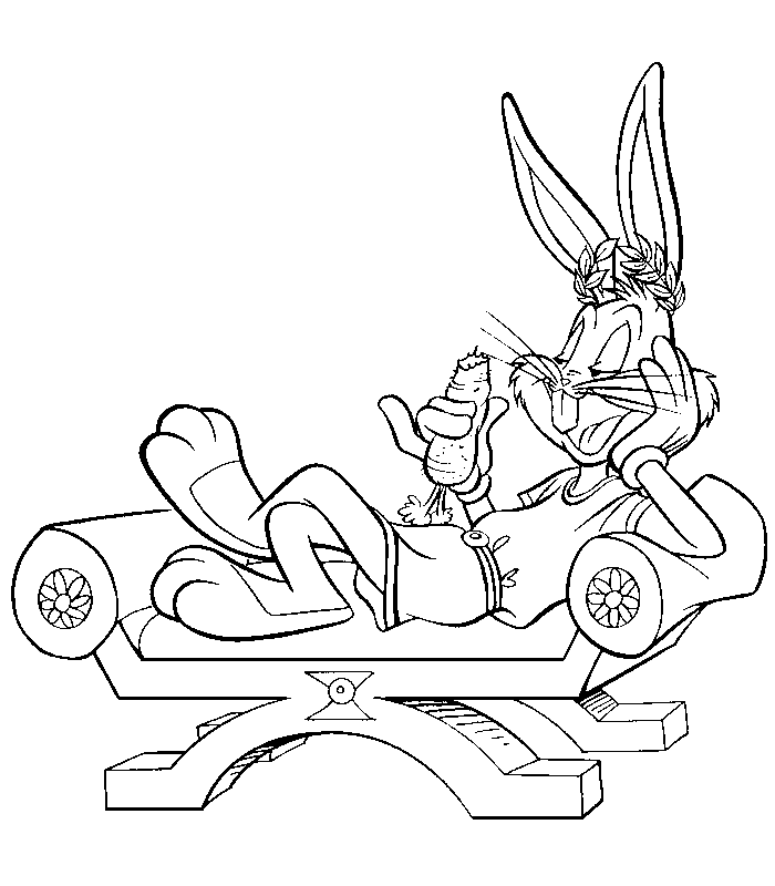 Bugs Bunny Coloring Pages Printable