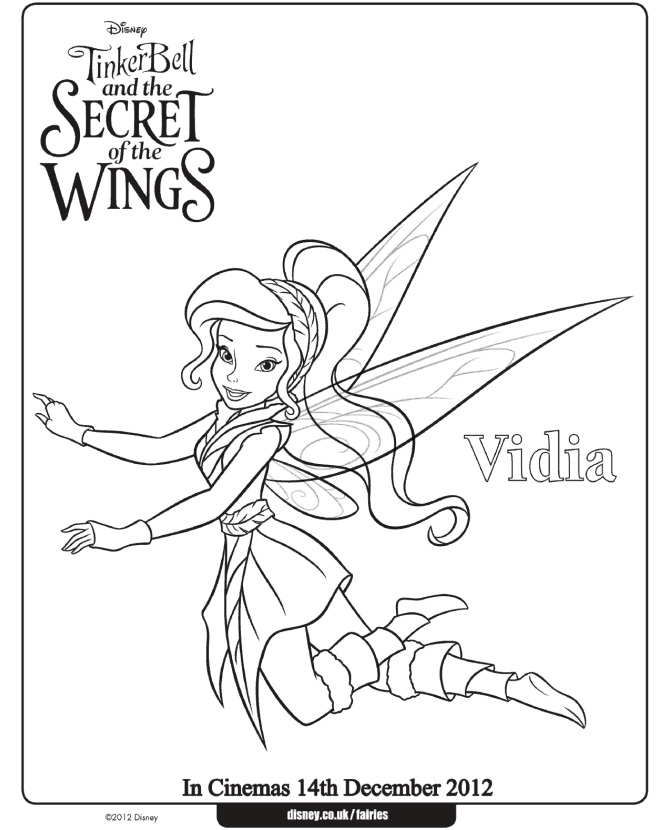 Tinkerbell Coloring Pages To Print - Free Printable Coloring Pages