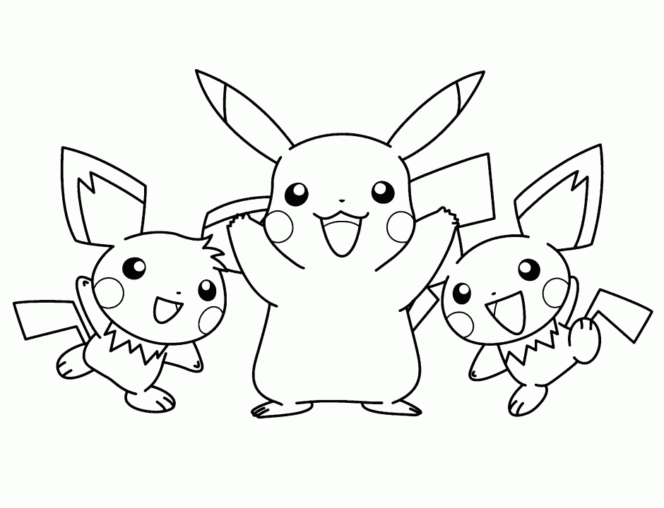 Free Printable Pikachu Coloring Pages For Kids 30875 Pikachu
