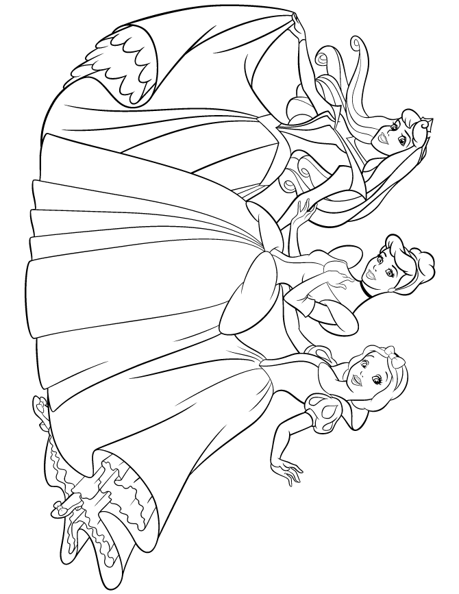 disney aurora Colouring Pages (page 3)