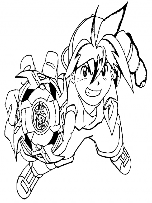 Download Tyson Beyblade Coloring Pages Or Print Tyson Beyblade