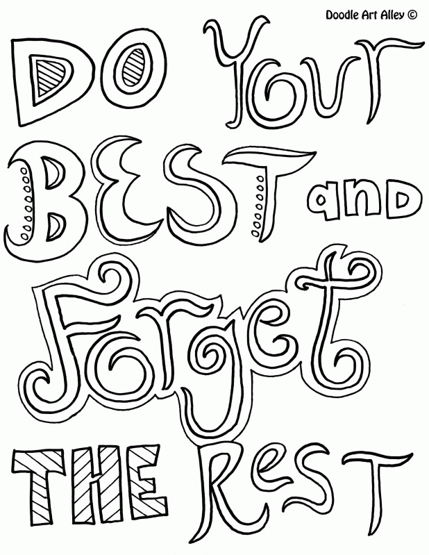 inspirational quotes coloring pages - Quoteko.