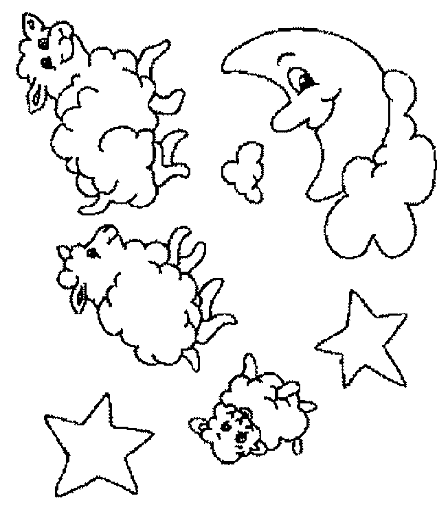 Earth Sun And Moon Colouring Sheet | Kids Coloring Pages