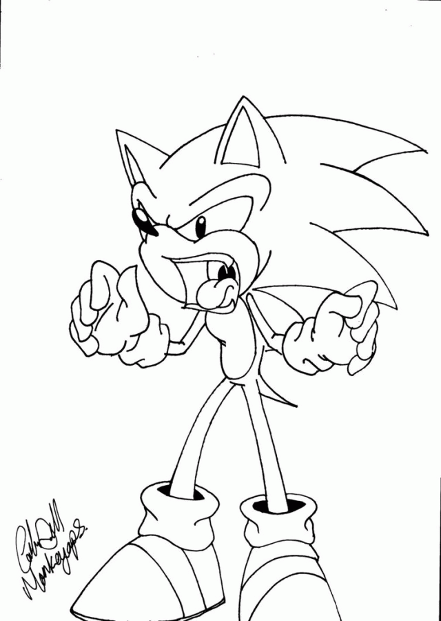 Tails The Fox Coloring Pages DeviantART More Like Sonic The 184241
