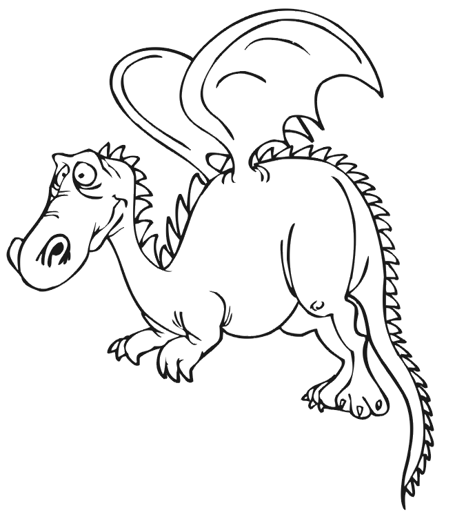 Castles And Dragons | Color On Pages: Coloring Pages for Kids