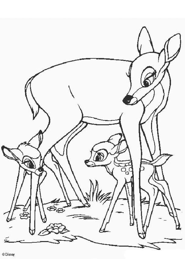 BAMBI coloring pages - Bambi 38