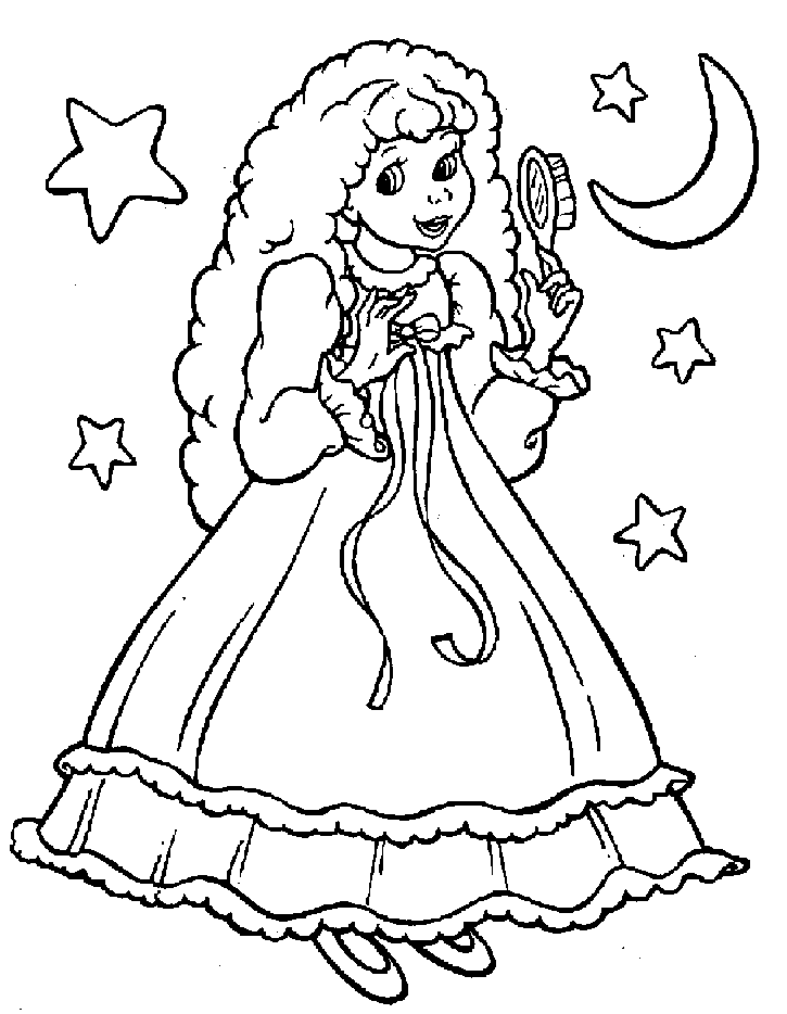 Free Coloring Pages Princess #9008 Disney Coloring Book Res