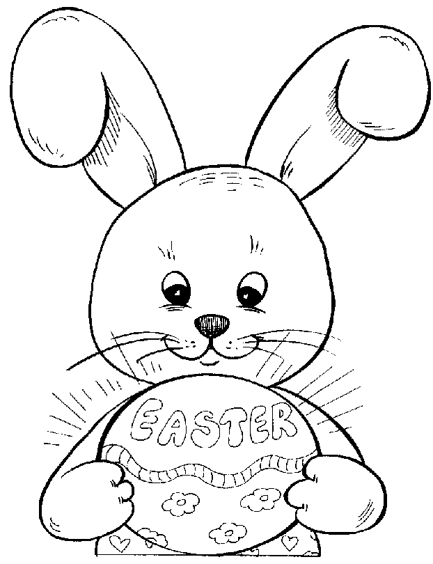 FREE Easter Coloring Pages for Kids -