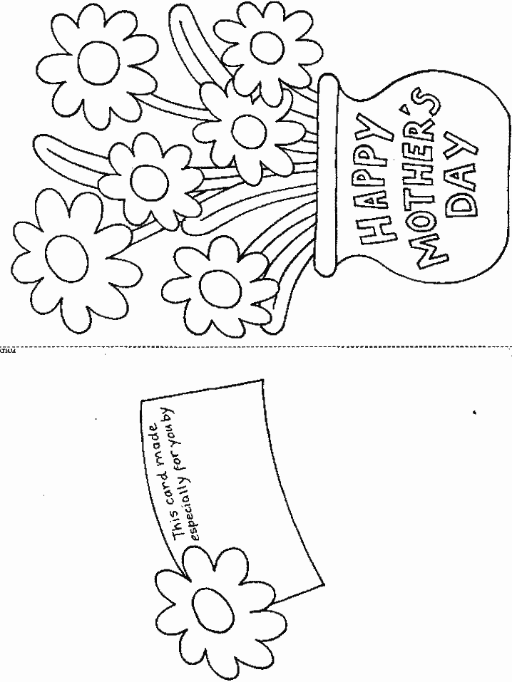 Mothers Day Coloring Sheets
