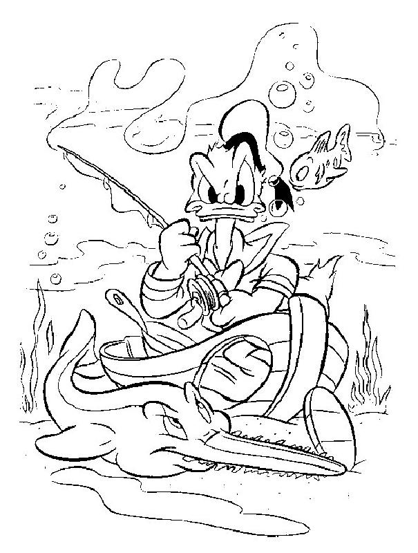 Donald Duck | Free Printable Coloring Pages – Coloringpagesfun.com