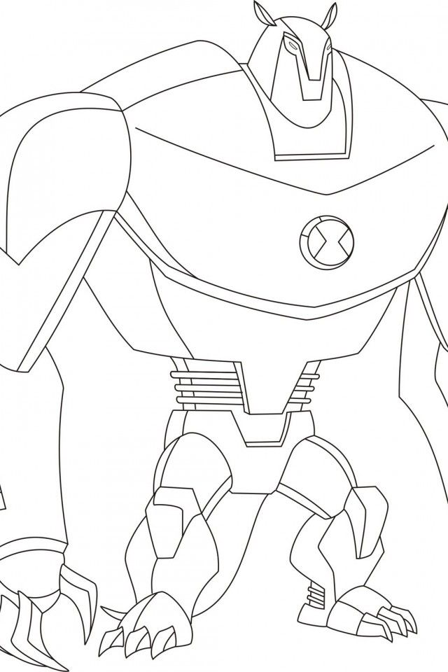 Ben 10 Ultimate Alien Coloring Pages | download free printable