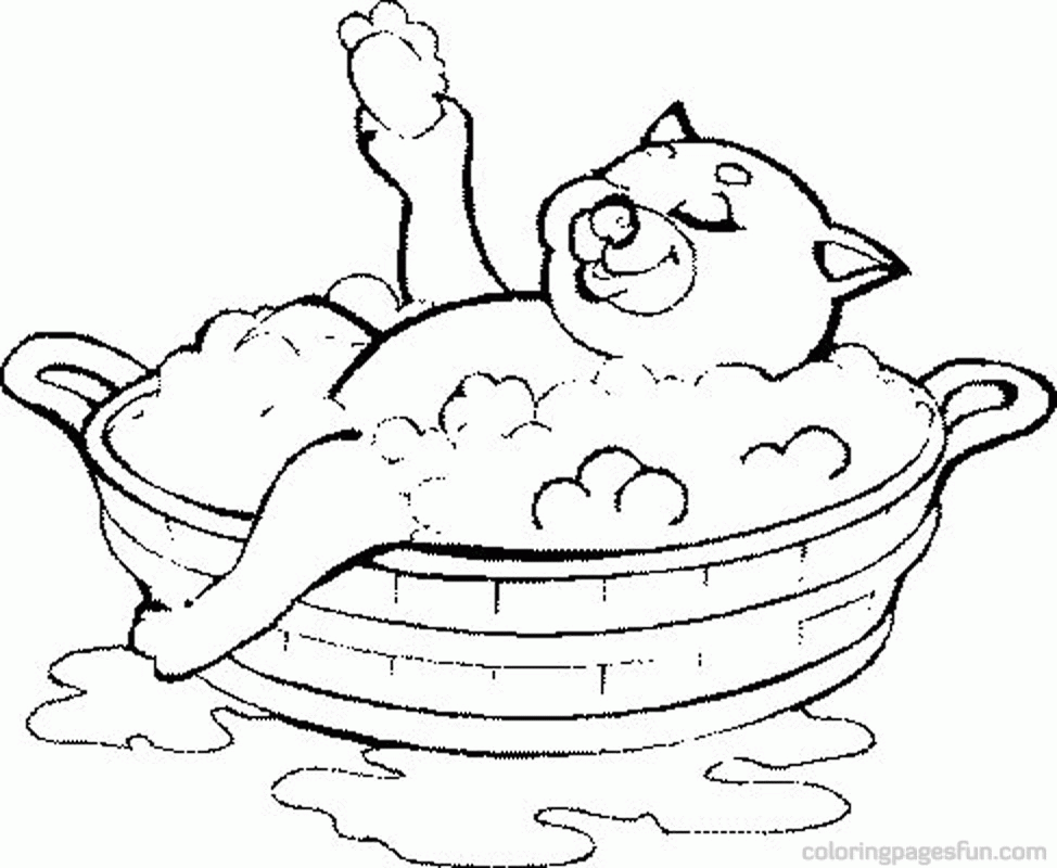 Bath Coloring Pages 31 | Free Printable Coloring Pages