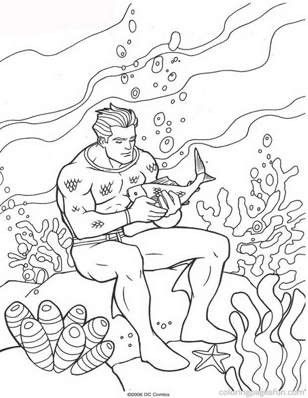 Aquaman Coloring Pages 11 | Free Printable Coloring Pages