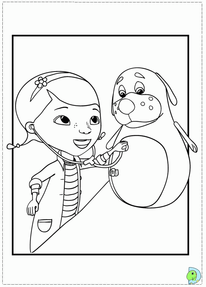 adventure doc Colouring Pages (page 3)