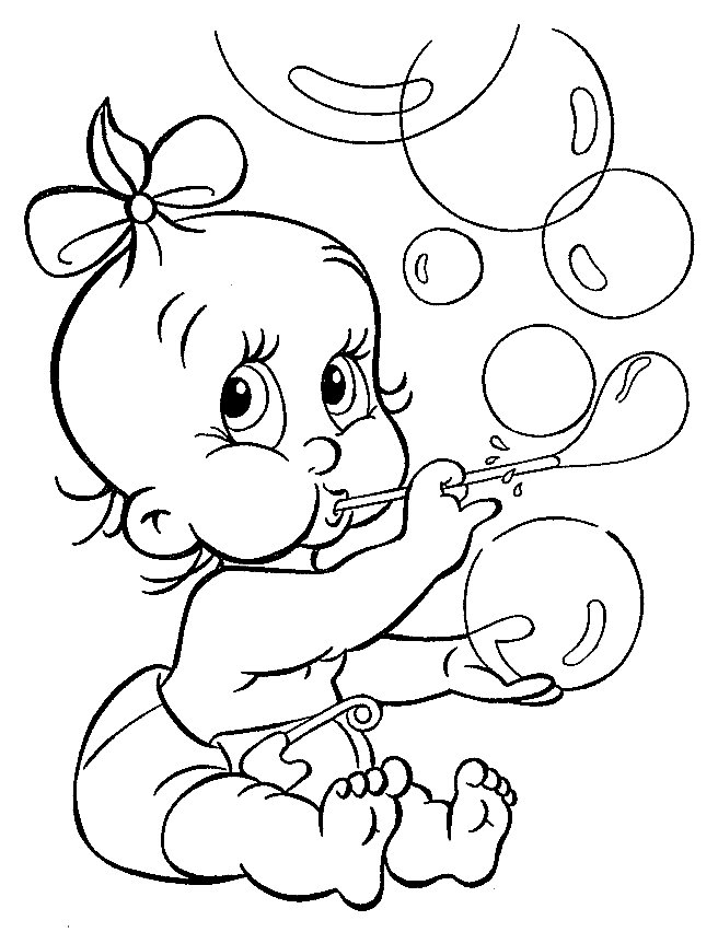 Free Printable Baby Coloring Pictures | Kids Coloring Pages