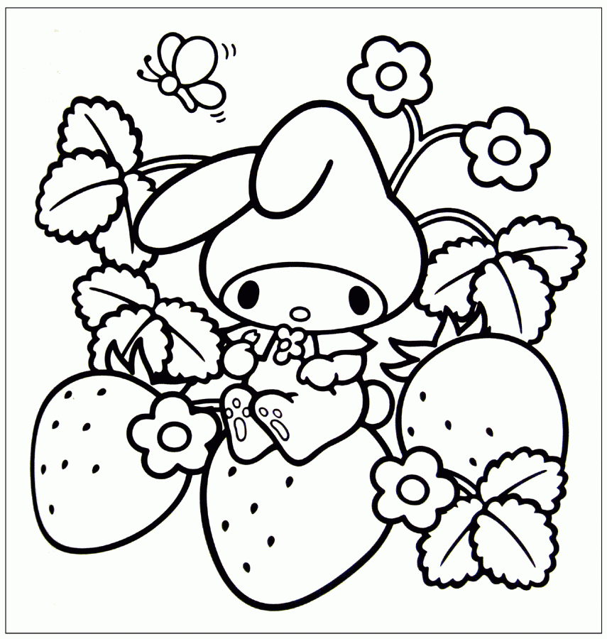 Cinnamoroll Coloring Pages 298 | Free Printable Coloring Pages
