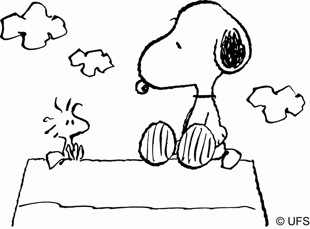 Cool Snoopy Coloring Page Hd Wallpapers - deColoring