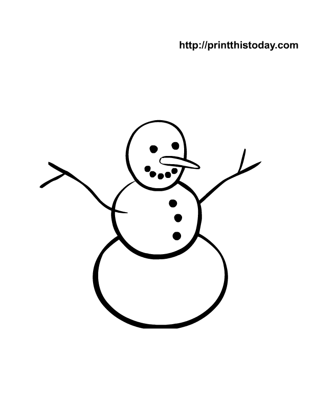 Free Printable Christmas and Holidays Coloring Pages | Print This