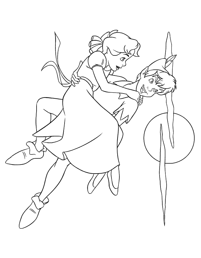 coloring pages fpeter pan - Quoteko.
