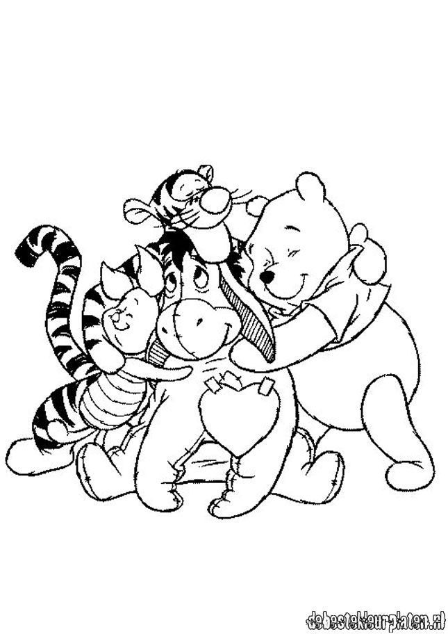Winnie the Pooh coloring pages - Printable coloring pages