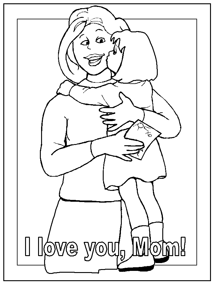 Happy Mothers Day Coloring Pages 389 | Free Printable Coloring Pages