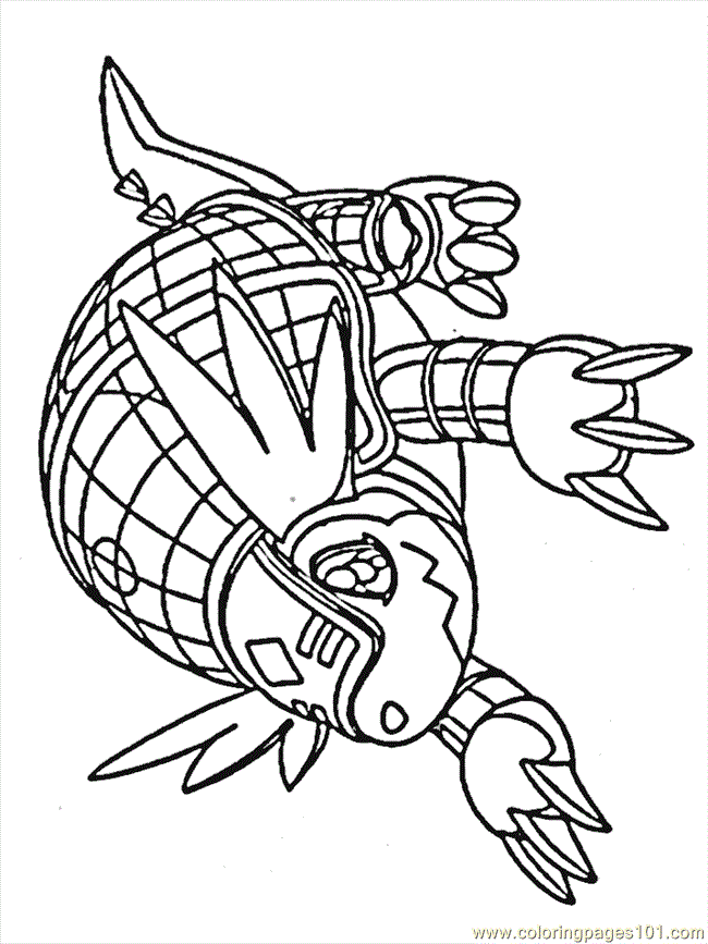 Coloring Pages Digimon Coloring Pages 107 (Cartoons > Digimon