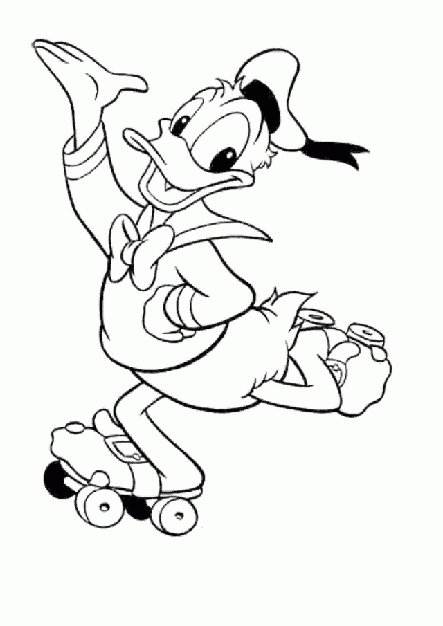 Disney Donald Duck Print Coloring Pages 28 224204 Donald Duck