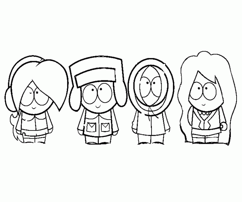 1 Kenny McCormick Coloring Page