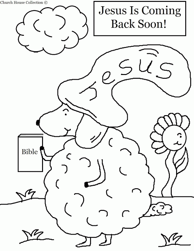 Coloring Pages For Sunday School