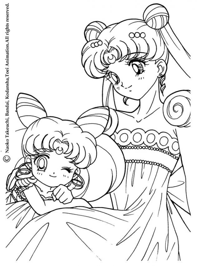 Sailor Moon Coloring Pages To Print | Coloring Pages For Kids