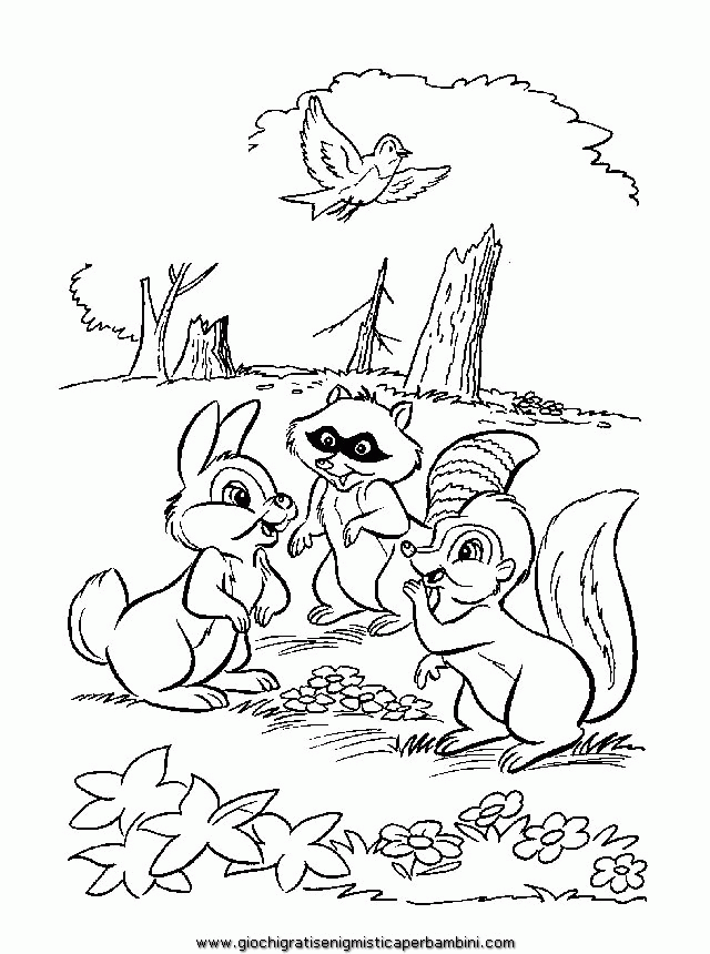 per in bambi Colouring Pages (page 2)