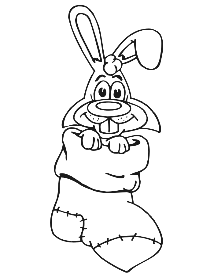 Christmas Stocking Coloring Page | Disney Coloring Pages | Kids
