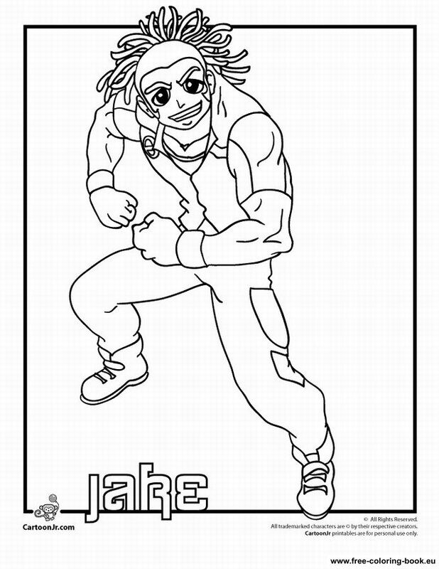 Coloring pages Bakugan Battle Brawlers - Printable Coloring Pages