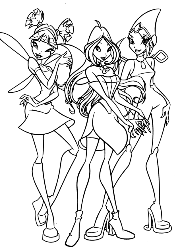 new winx club coloring pages winx club coloring pages bloomix winx