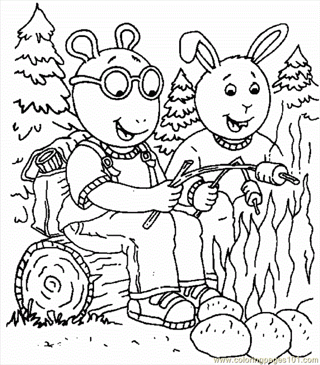Coloring Pages Arthur And Friends 1 (2) (Cartoons > Others) - free