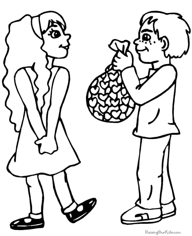 Valentines Day Coloring Pages - 021