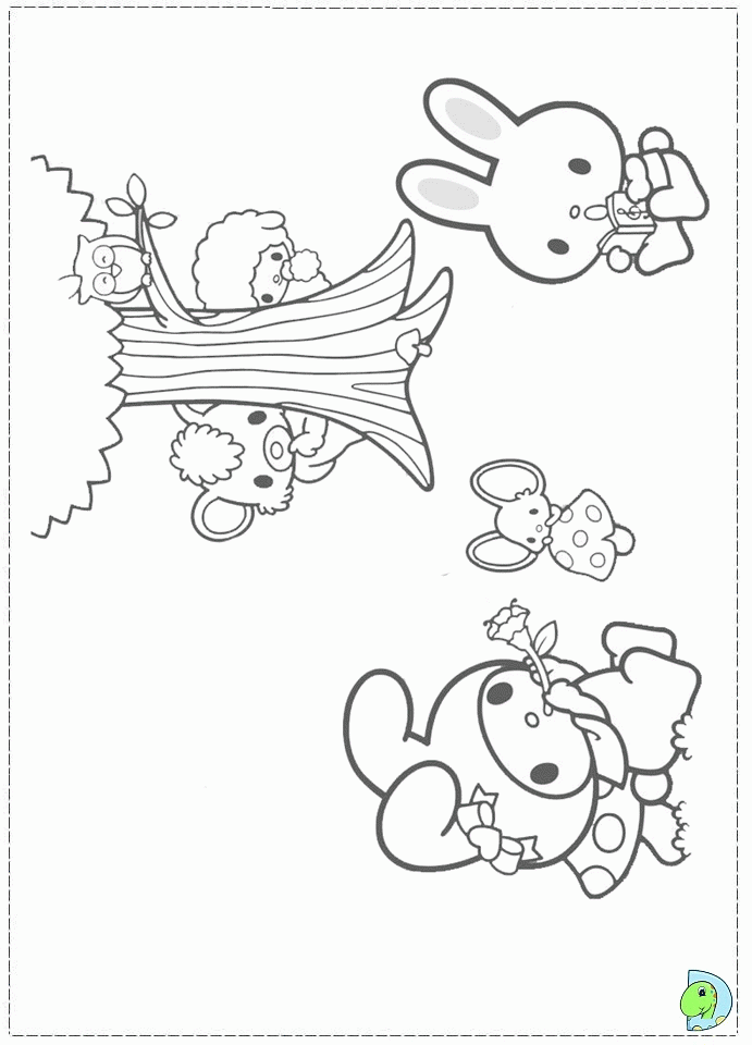 my melody head Colouring Pages (page 2)