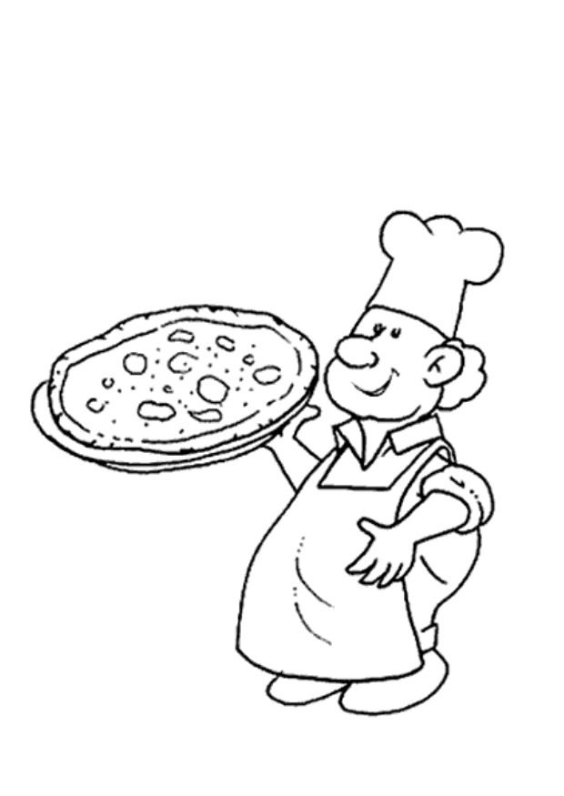 amazing Pizza coloring pages for kids | Great Coloring Pages