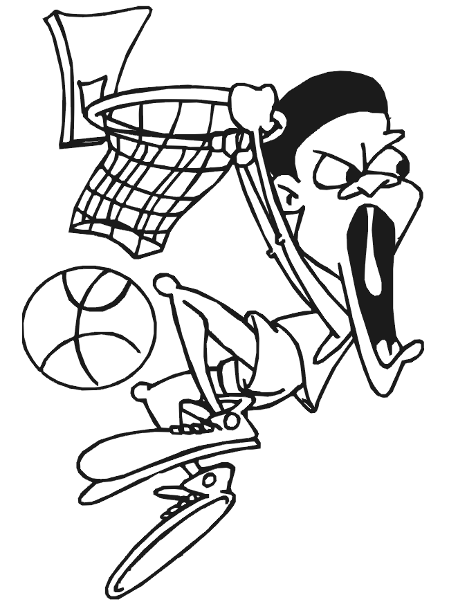 Coloring Pages For Sports 222 | Free Printable Coloring Pages