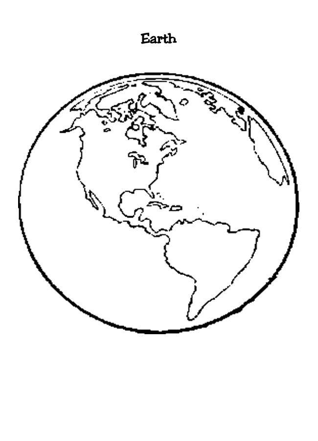 Coloring Pages Of Earth - Free Printable Coloring Pages | Free