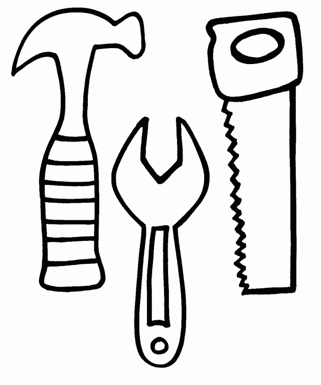 Tool Coloring Pages For Kids Id 22191 Uncategorized Yoand 208593