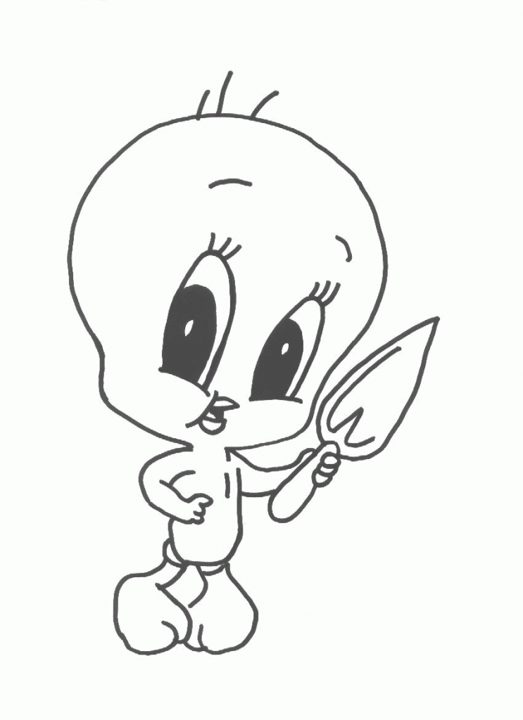 tweety bird holloween Colouring Pages (page 3)