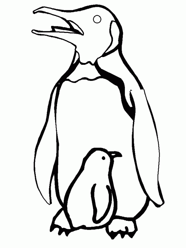 Penguin Pictures To Color