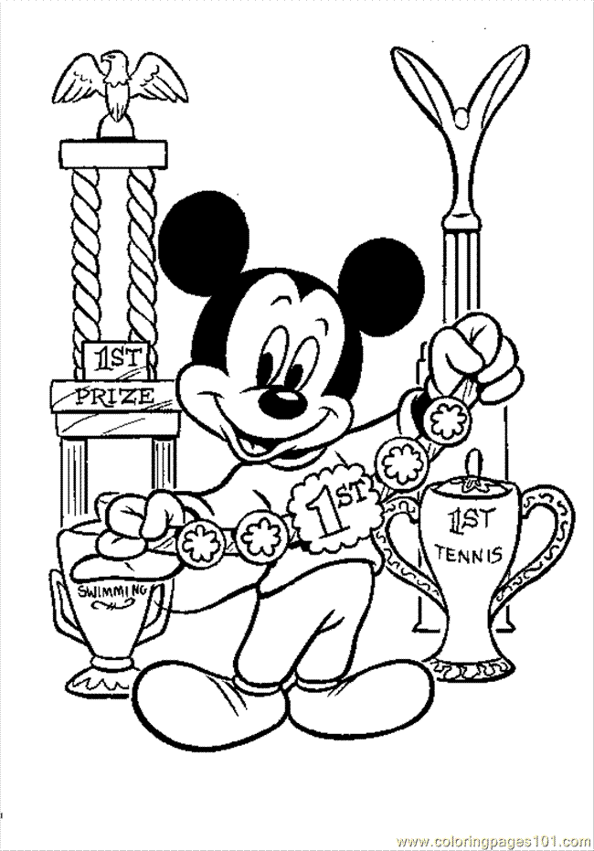 Coloring Pages Mickeymouse018 (Cartoons > Mickey Mouse) - free
