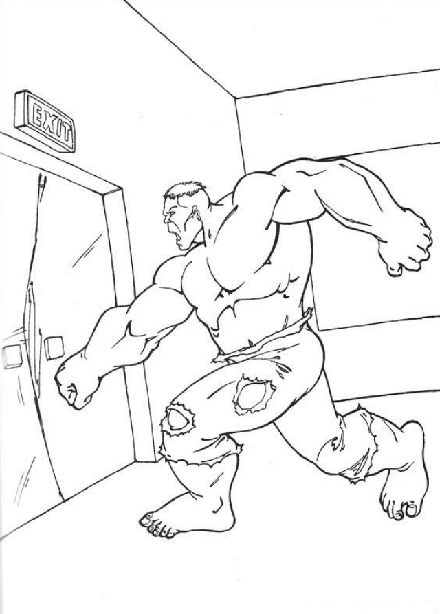 Coloring Pages Of Hulk 428 | Free Printable Coloring Pages