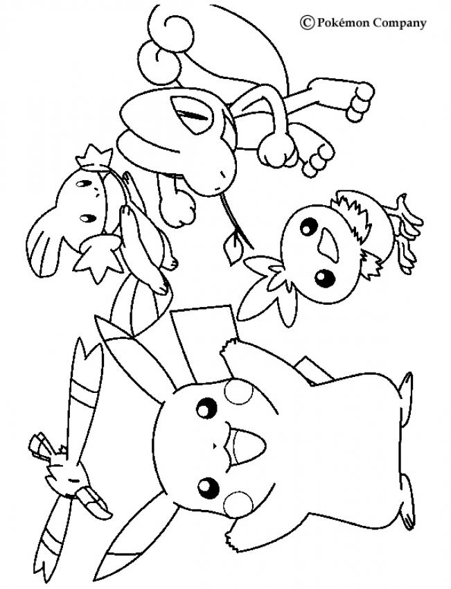 mega mudkip Colouring Pages