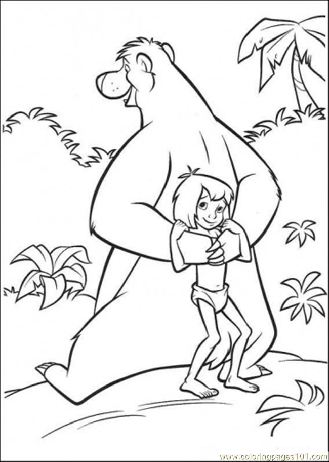 bagheera Colouring Pages (page 2)